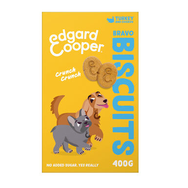 Edgard & Cooper Biscoitos de Peru para cães 